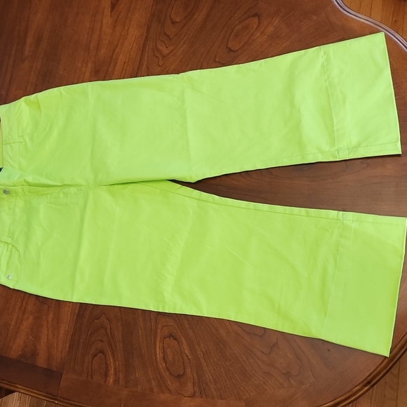 Neon Green Jean's YUKKA CLOTHING - Picture 2 of 10